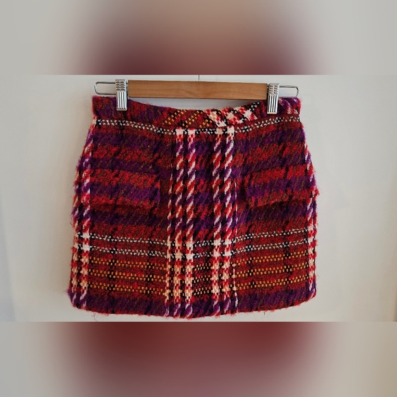 Ronny Kobo Quinn Bouclé Mini Skirt (Small) - Picture 5 of 8